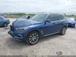 2019 Bmw X5 Xdrive40i Синий vin: 5UXCR6C53KLL14660