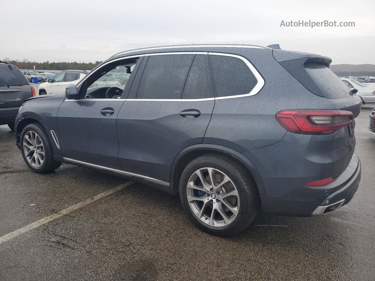 2019 Bmw X5 Xdrive40i Gray vin: 5UXCR6C53KLL22693