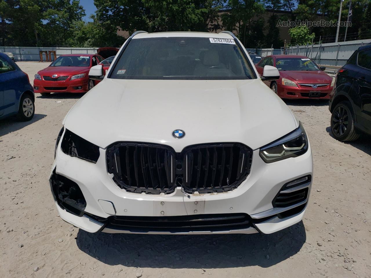 2019 Bmw X5 Xdrive40i White vin: 5UXCR6C53KLL35878