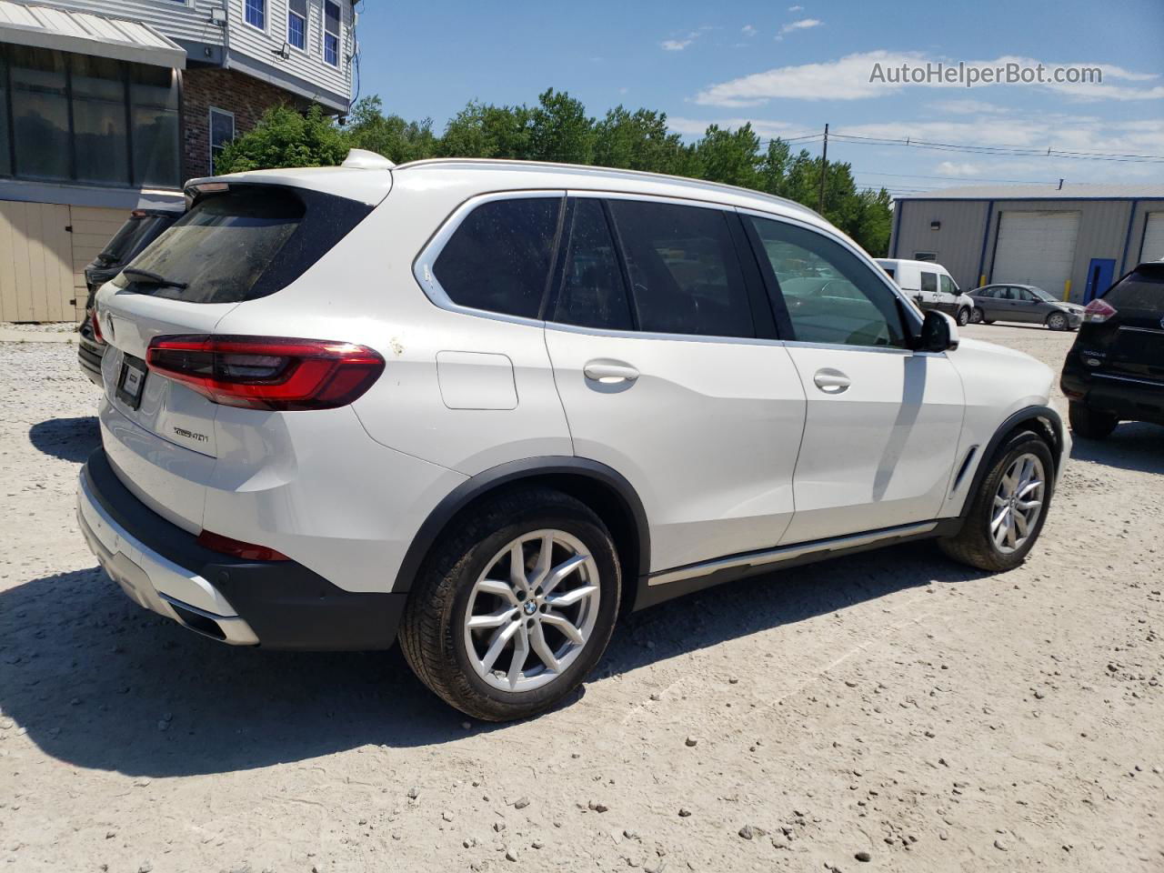 2019 Bmw X5 Xdrive40i White vin: 5UXCR6C53KLL35878