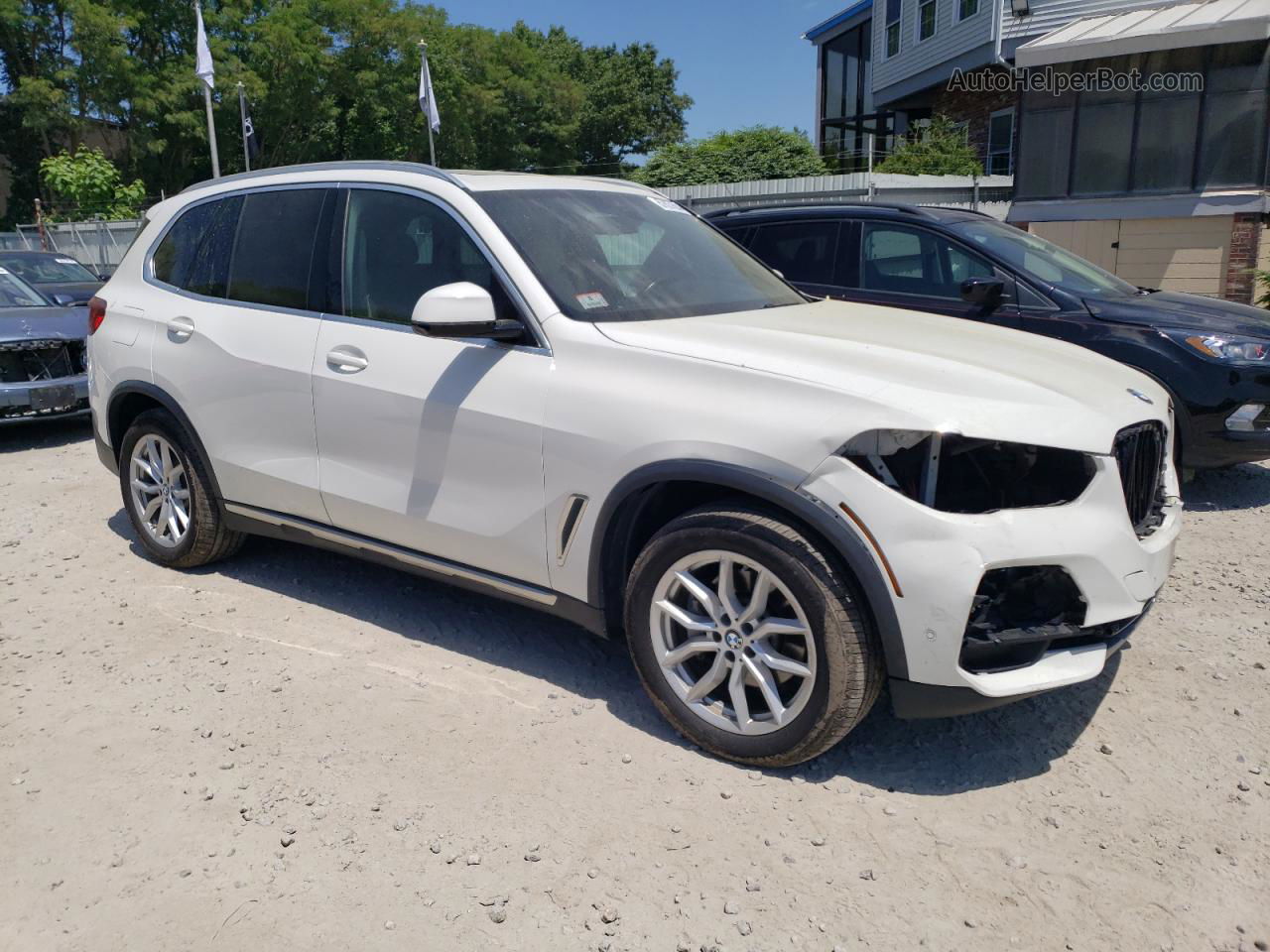 2019 Bmw X5 Xdrive40i White vin: 5UXCR6C53KLL35878