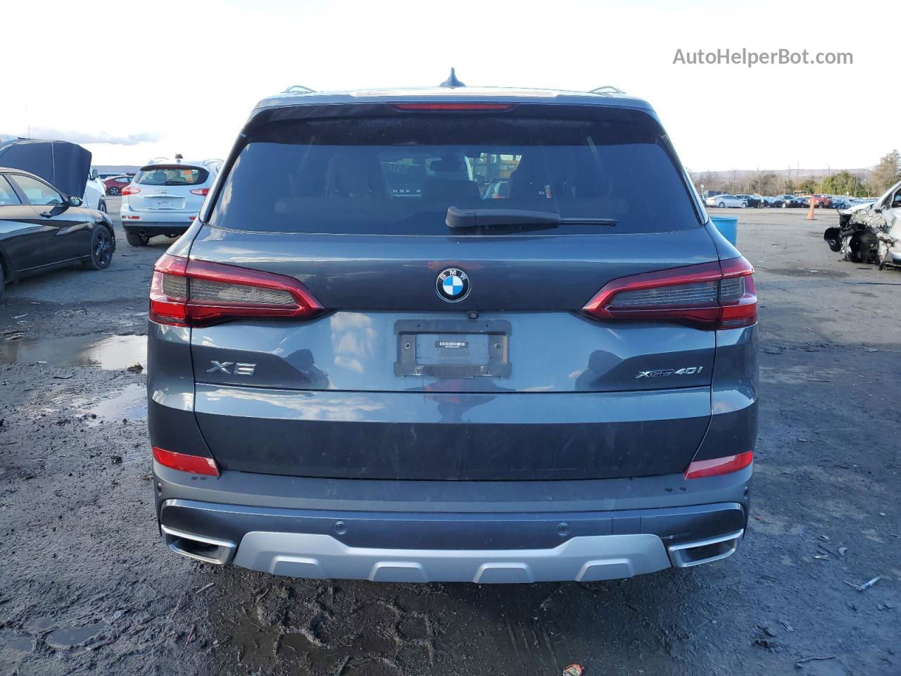 2019 Bmw X5 Xdrive40i Угольный vin: 5UXCR6C53KLL39929