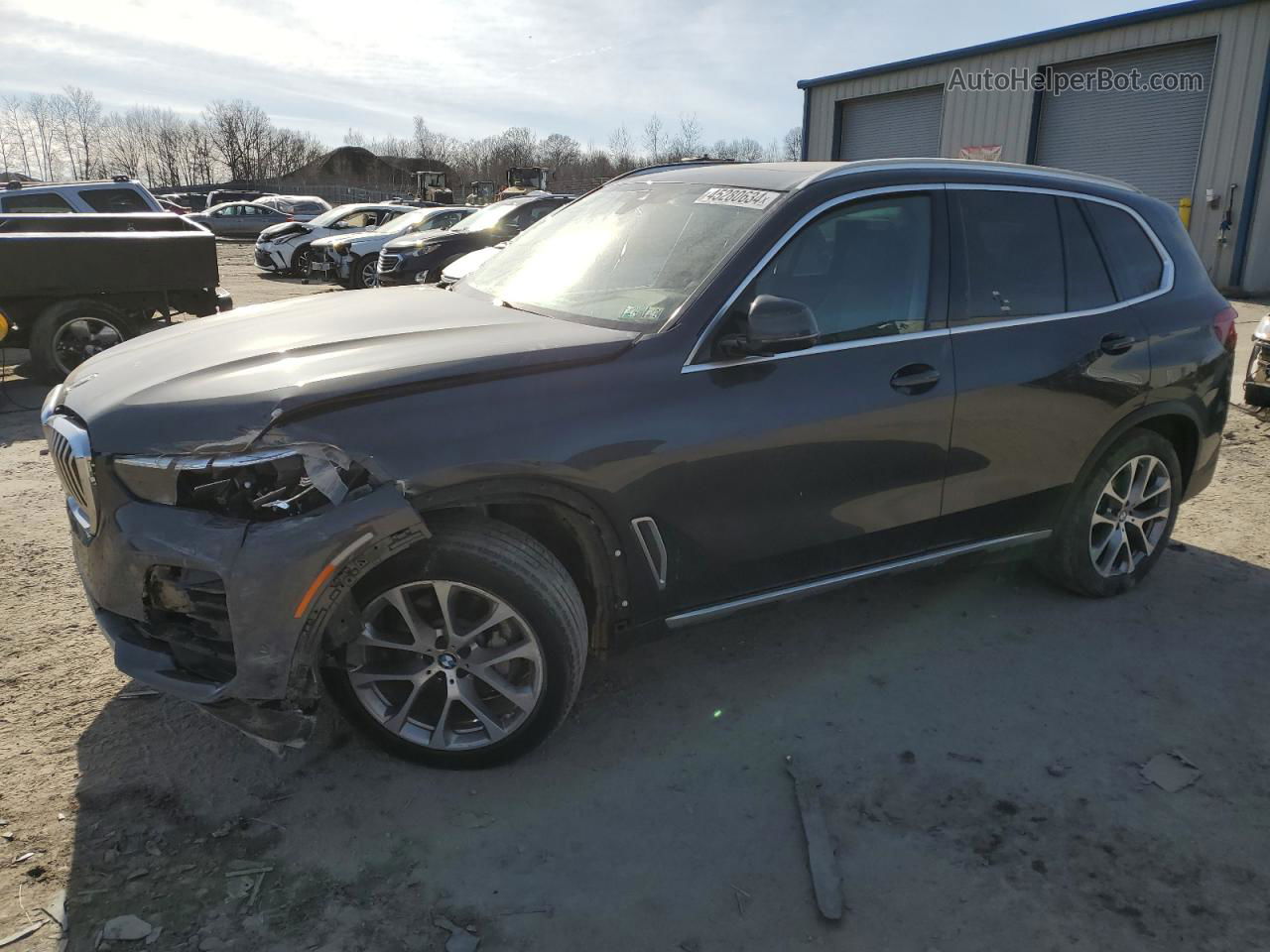 2019 Bmw X5 Xdrive40i Charcoal vin: 5UXCR6C53KLL52132