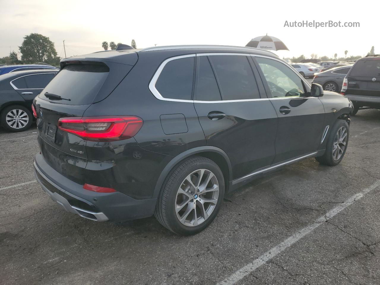 2019 Bmw X5 Xdrive40i Black vin: 5UXCR6C54KLL07801