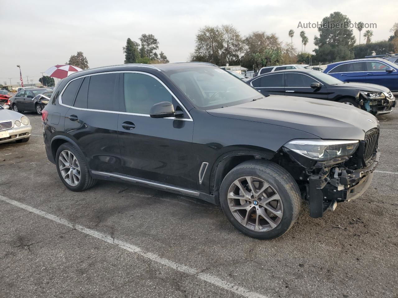 2019 Bmw X5 Xdrive40i Black vin: 5UXCR6C54KLL07801