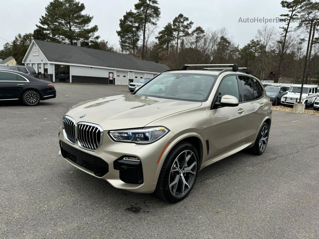 2019 Bmw X5 Xdrive40i Gold vin: 5UXCR6C54KLL08317