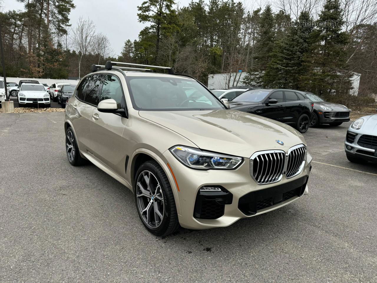 2019 Bmw X5 Xdrive40i Gold vin: 5UXCR6C54KLL08317