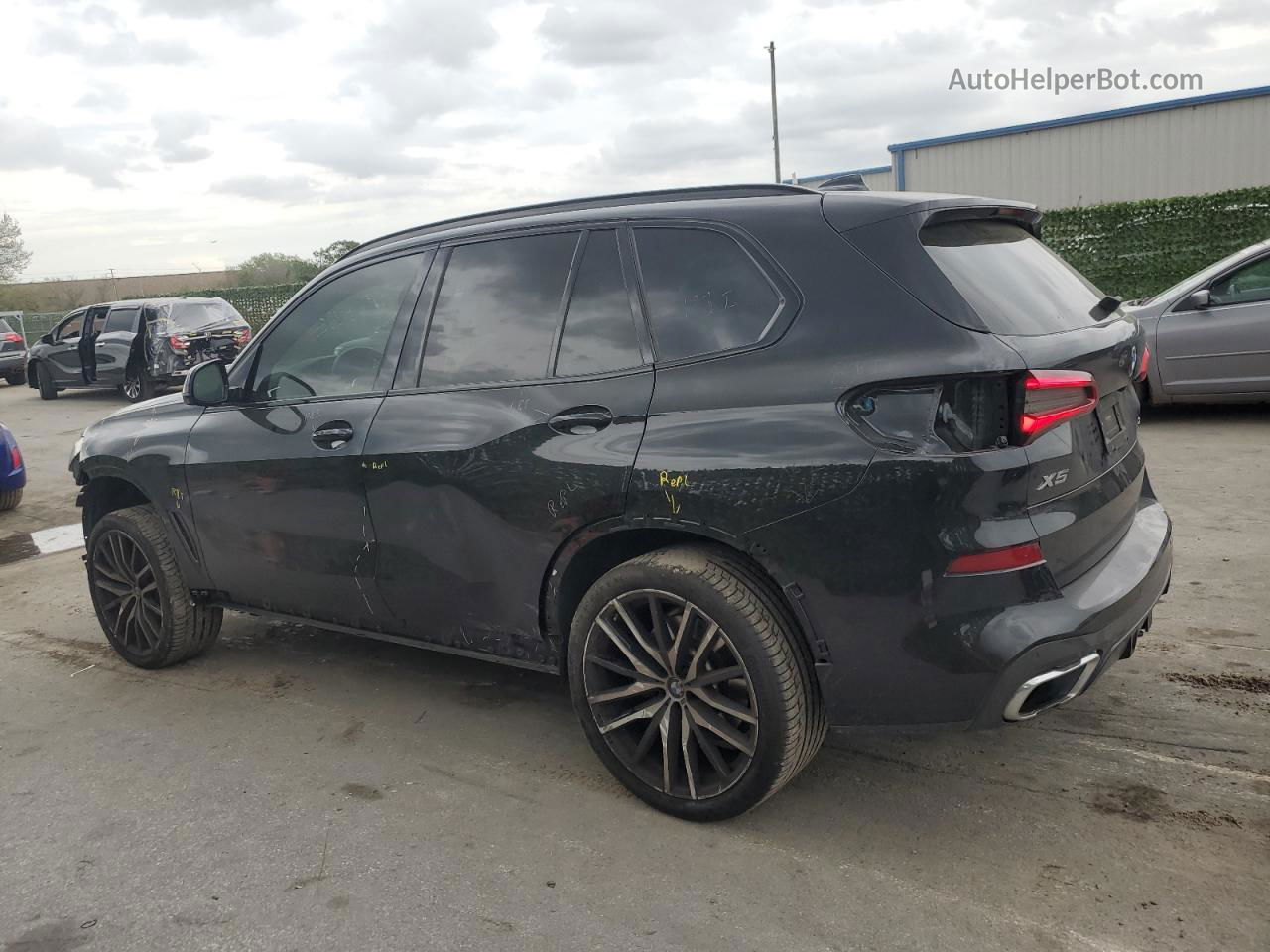 2019 Bmw X5 Xdrive40i Черный vin: 5UXCR6C54KLL14425