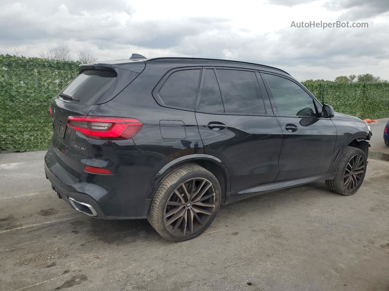 2019 Bmw X5 Xdrive40i Черный vin: 5UXCR6C54KLL14425