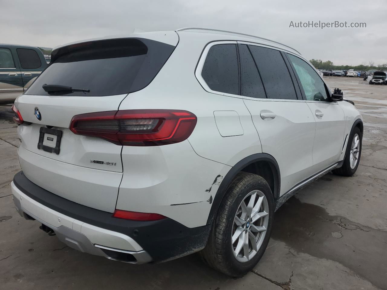 2019 Bmw X5 Xdrive40i White vin: 5UXCR6C55KLK82262