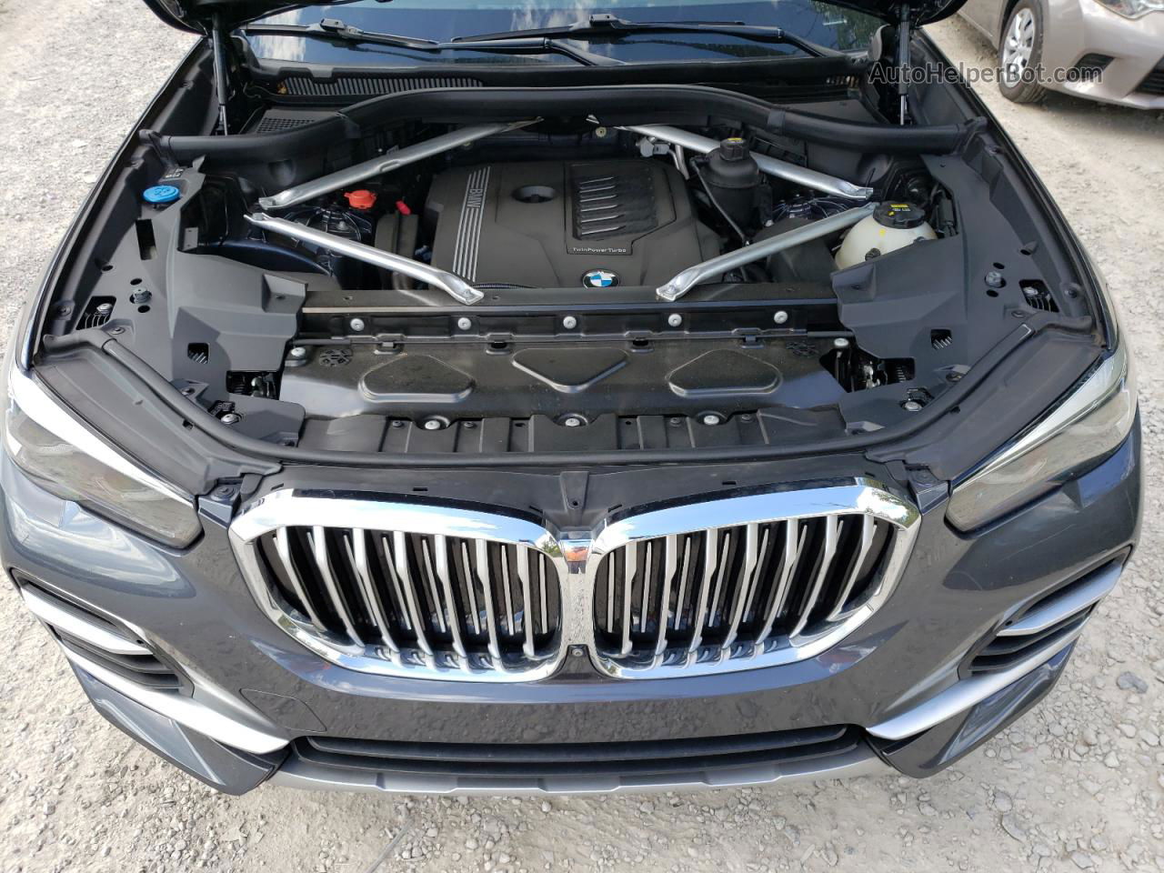 2019 Bmw X5 Xdrive40i Gray vin: 5UXCR6C55KLK83105