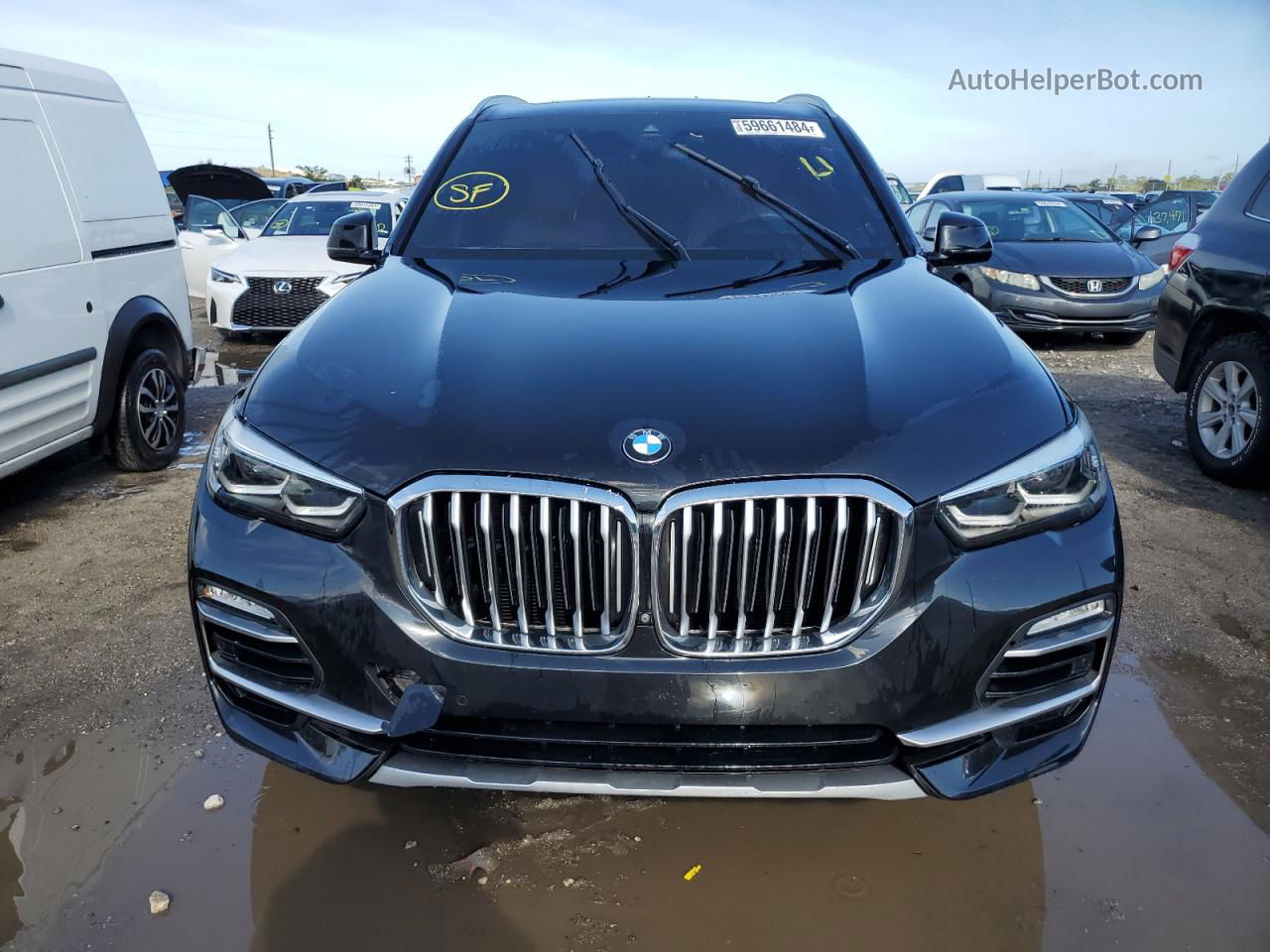 2019 Bmw X5 Xdrive40i Black vin: 5UXCR6C55KLK83332