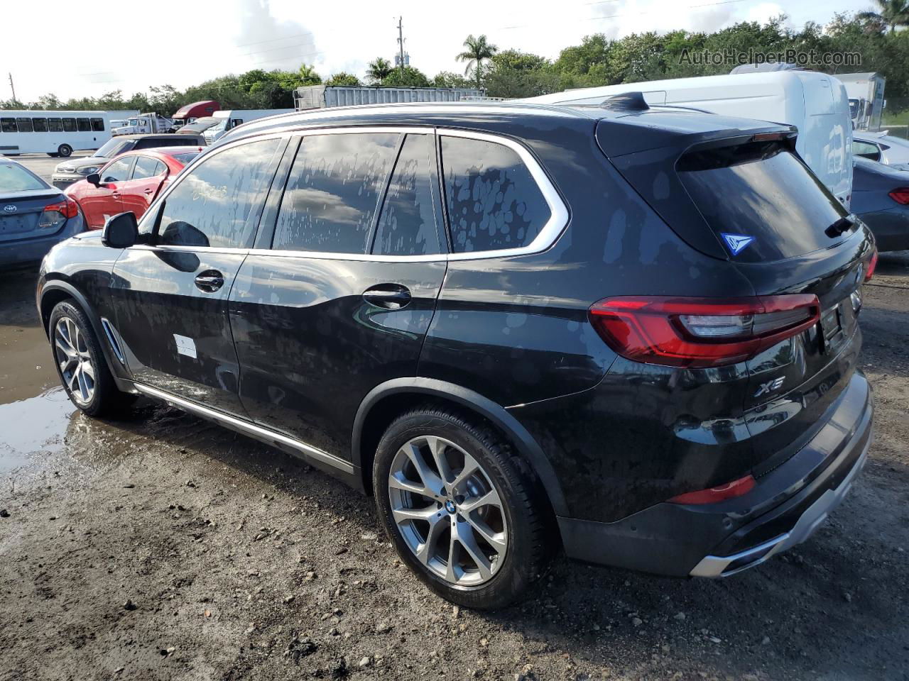 2019 Bmw X5 Xdrive40i Black vin: 5UXCR6C55KLK83332