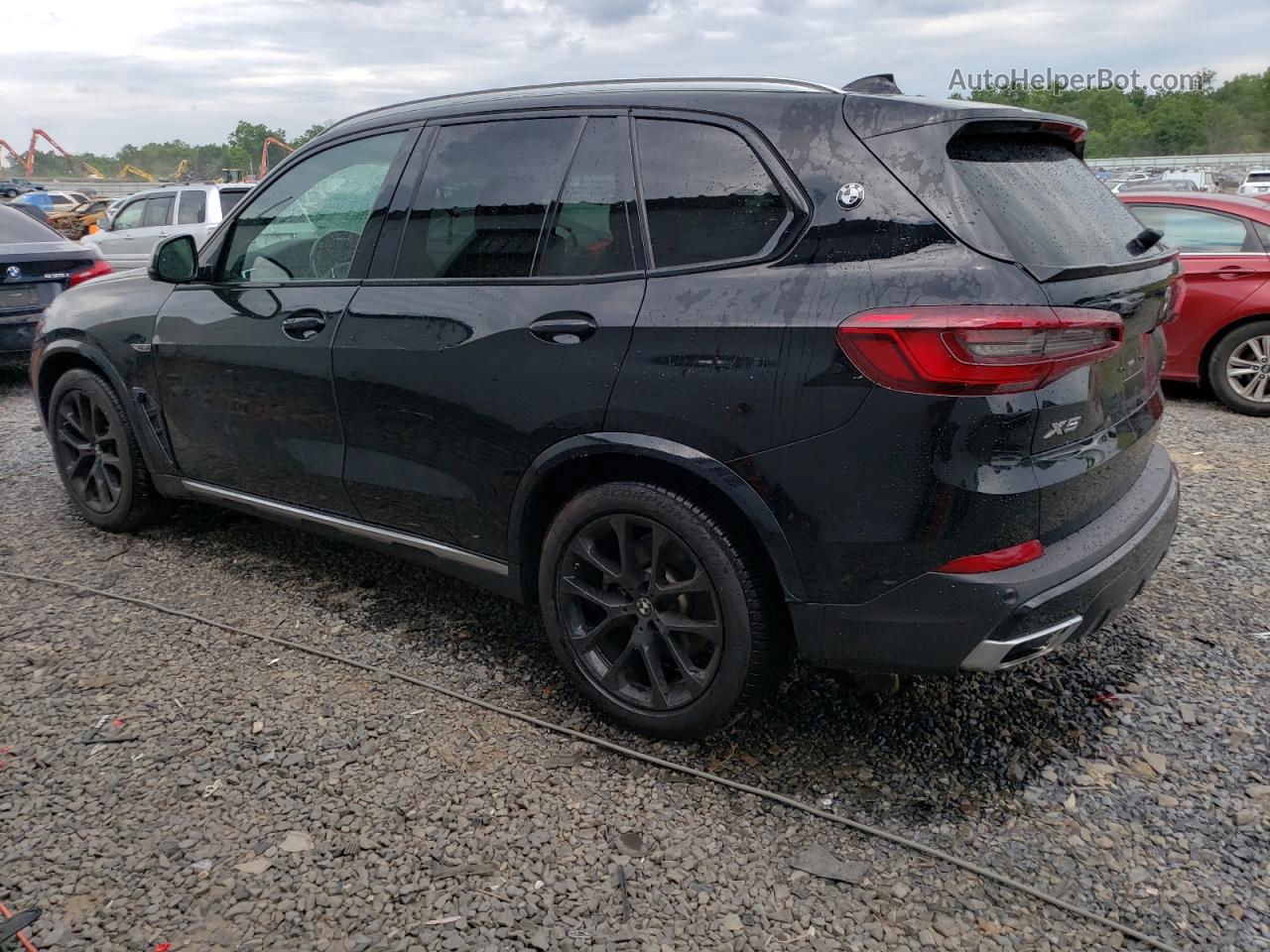 2019 Bmw X5 Xdrive40i Black vin: 5UXCR6C55KLK85811