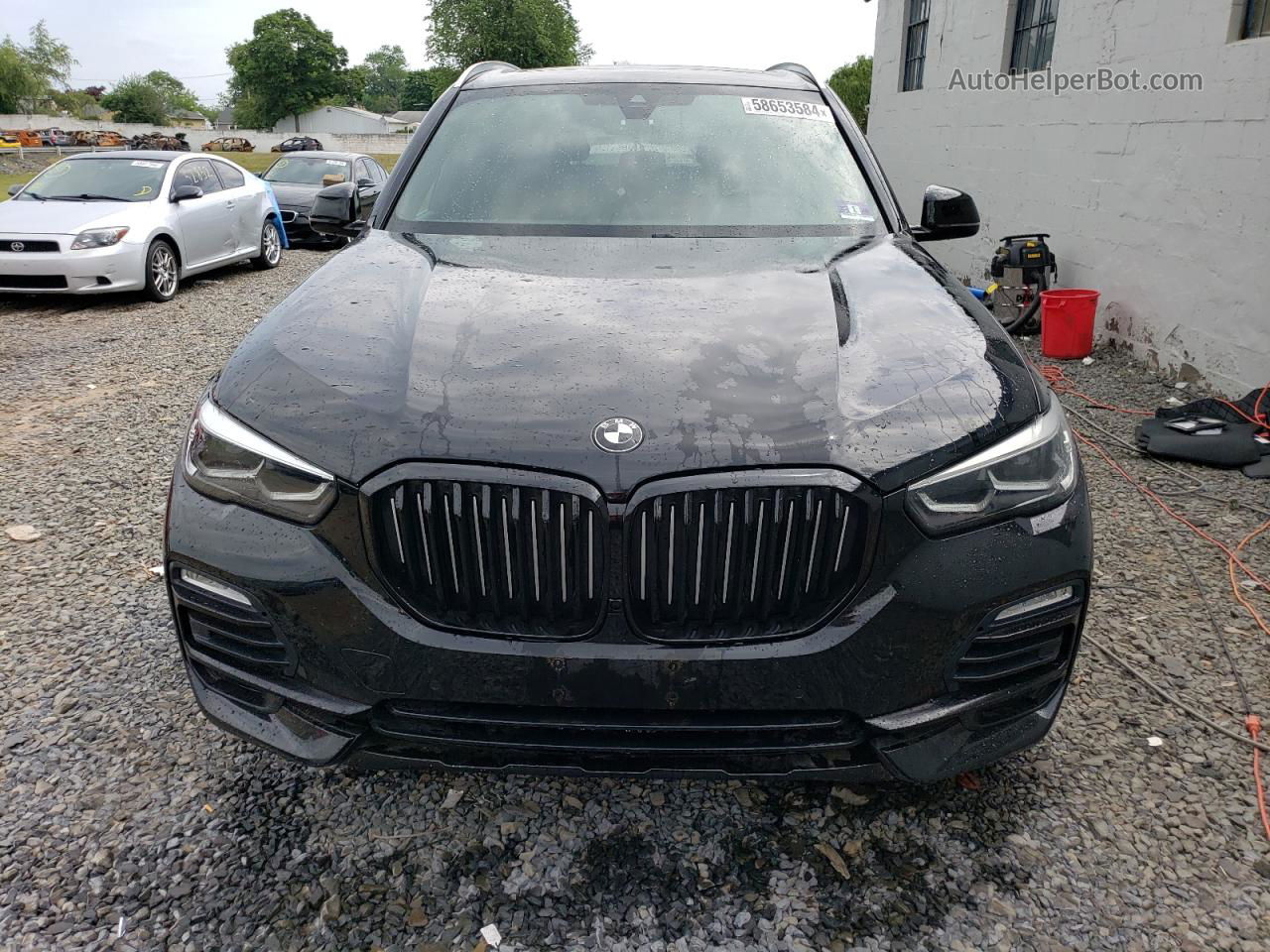 2019 Bmw X5 Xdrive40i Black vin: 5UXCR6C55KLK85811