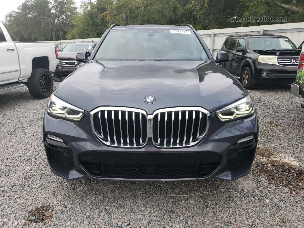 2019 Bmw X5 Xdrive40i Gray vin: 5UXCR6C55KLL02753