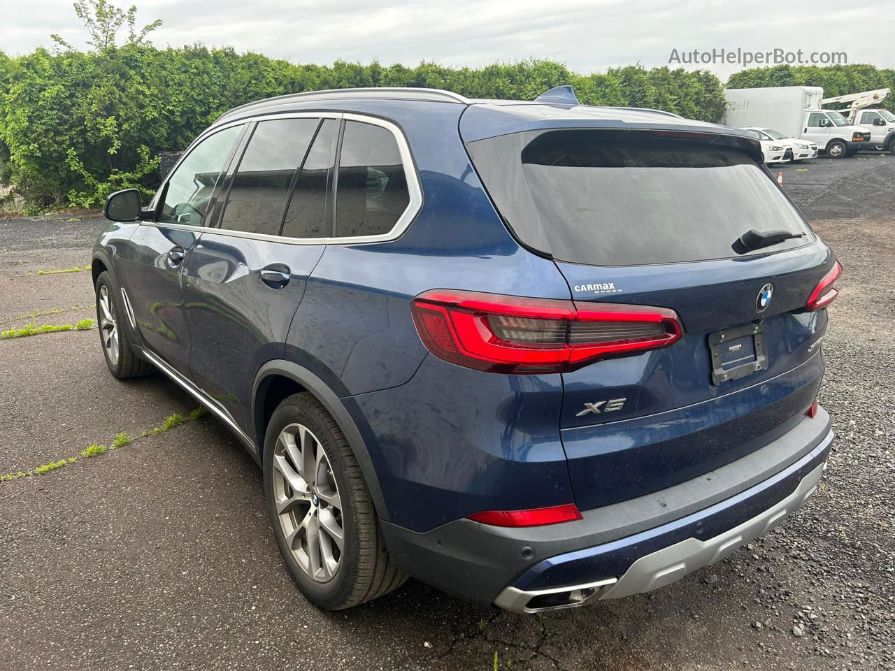 2019 Bmw X5 Xdrive40i Синий vin: 5UXCR6C55KLL04499