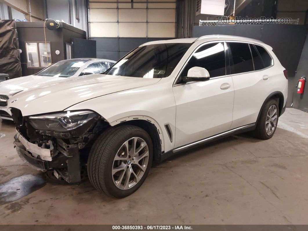 2019 Bmw X5 Xdrive40i White vin: 5UXCR6C55KLL08682