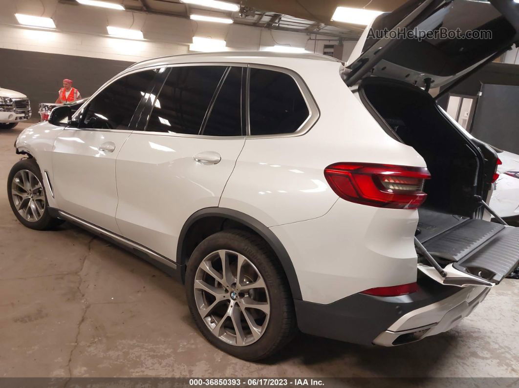 2019 Bmw X5 Xdrive40i White vin: 5UXCR6C55KLL08682