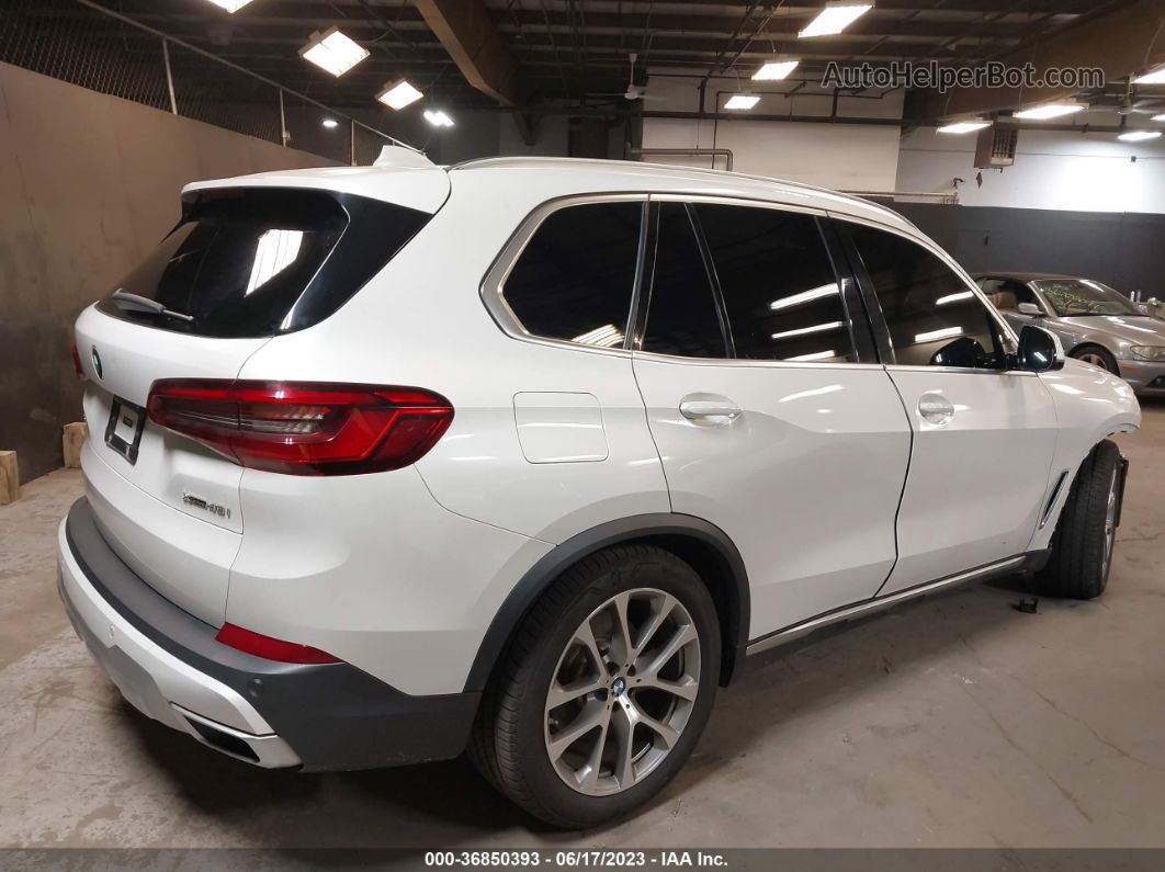 2019 Bmw X5 Xdrive40i White vin: 5UXCR6C55KLL08682