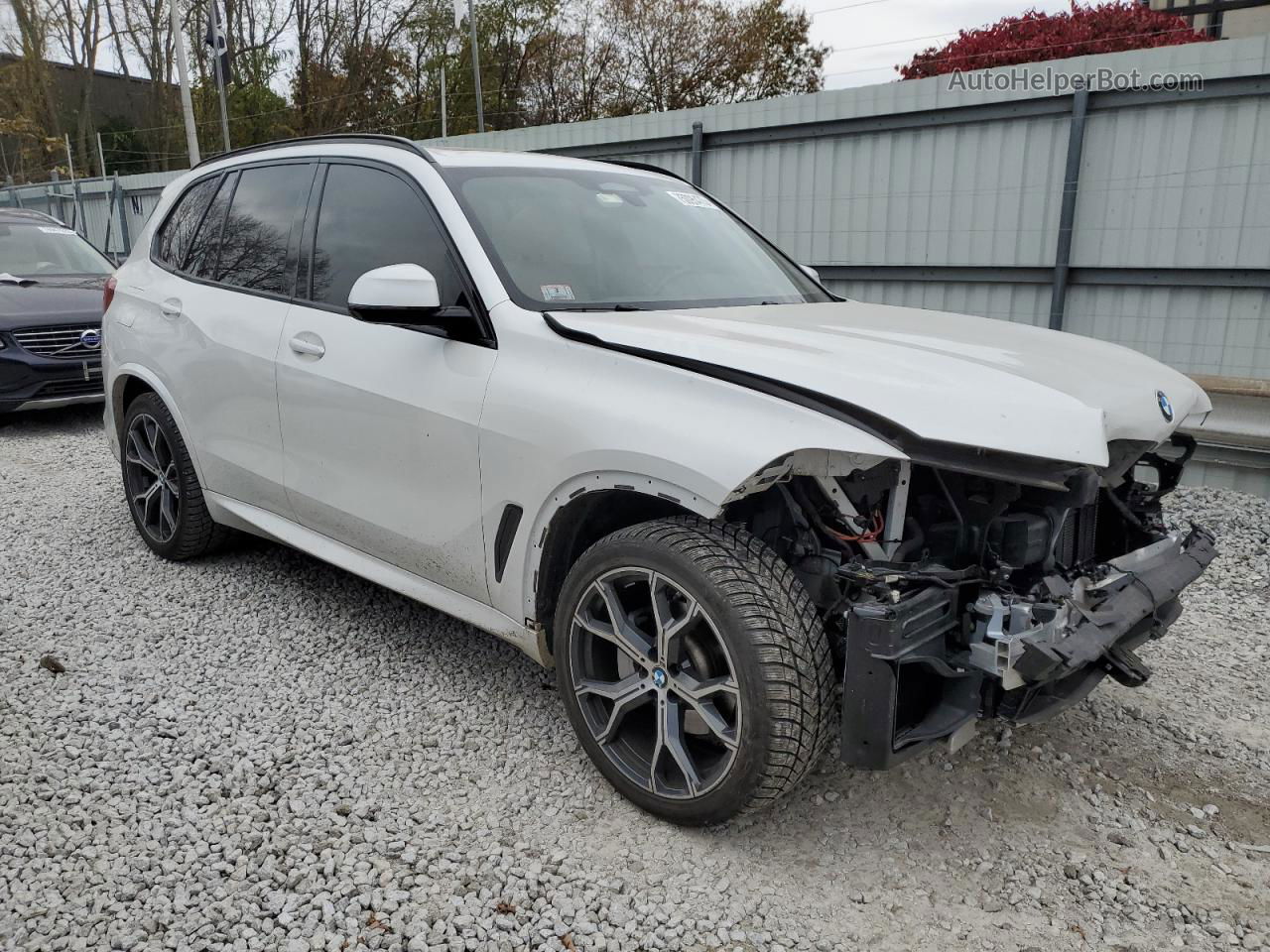 2019 Bmw X5 Xdrive40i White vin: 5UXCR6C55KLL11307