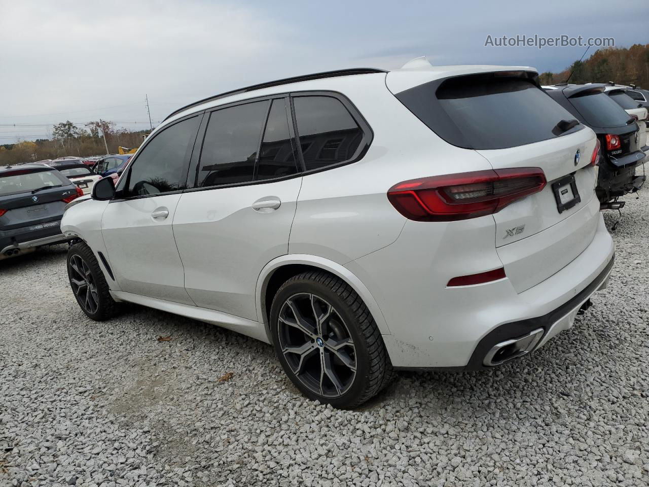 2019 Bmw X5 Xdrive40i White vin: 5UXCR6C55KLL11307