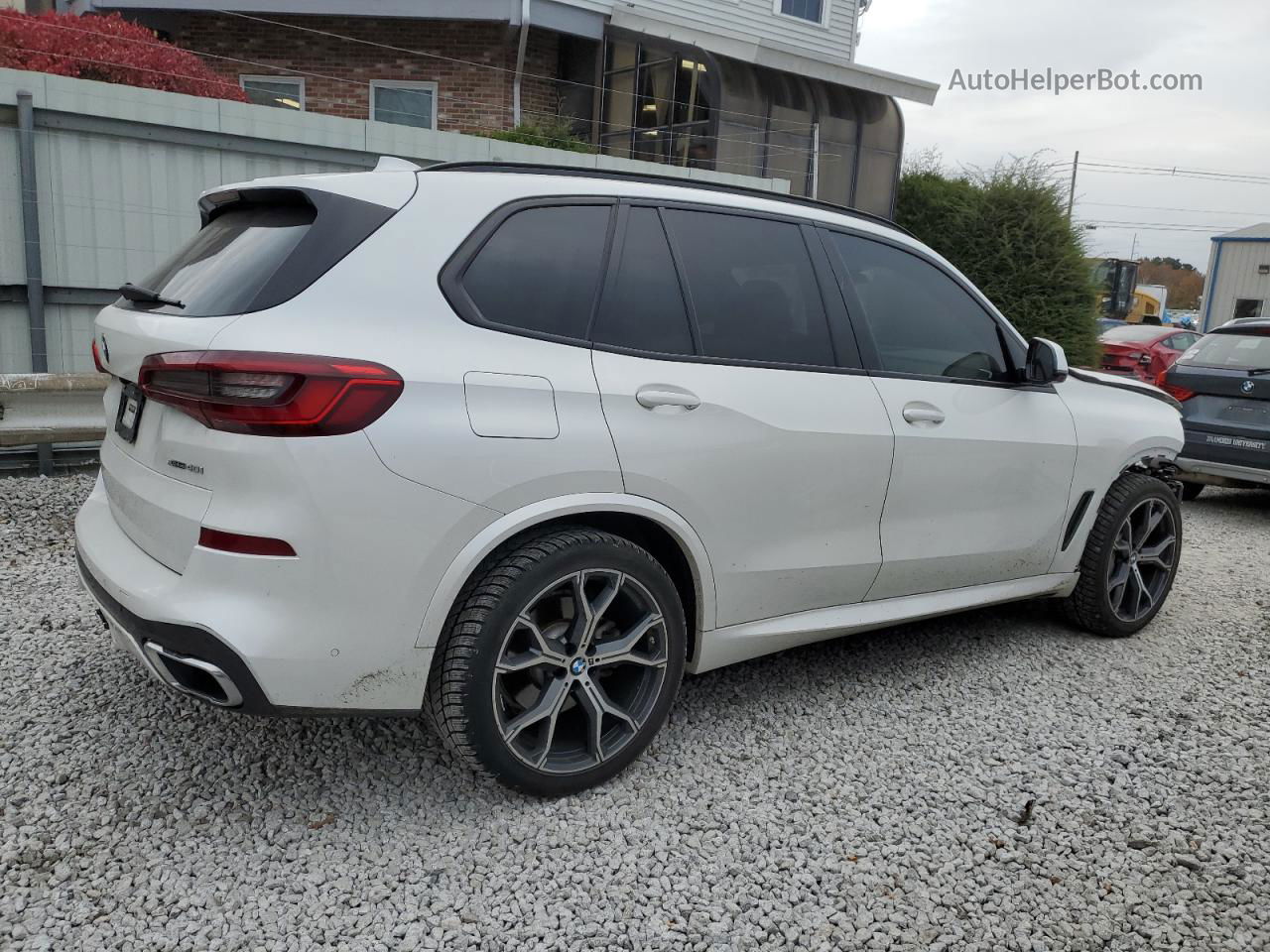 2019 Bmw X5 Xdrive40i White vin: 5UXCR6C55KLL11307