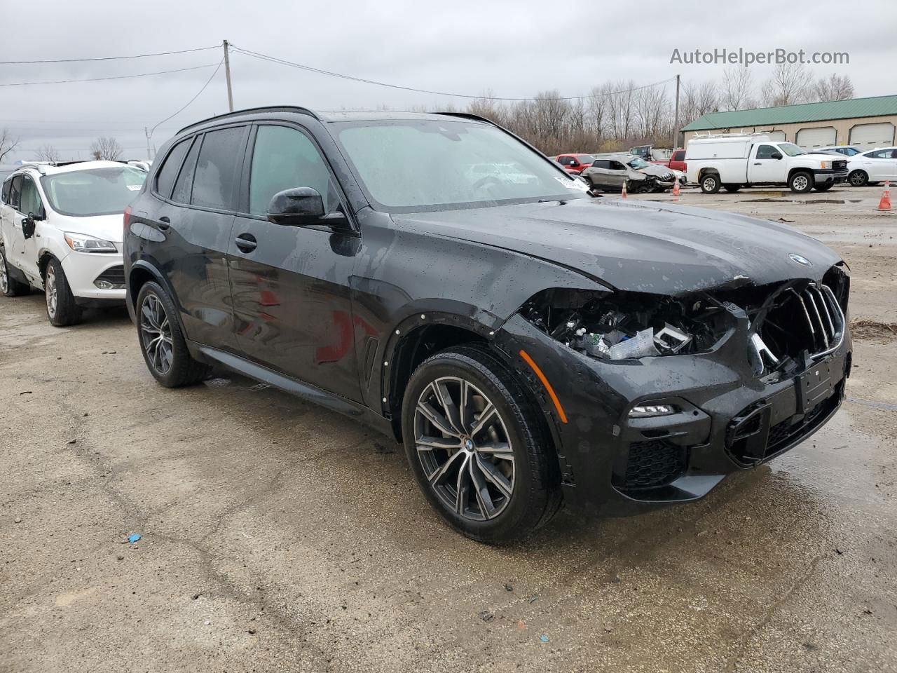 2019 Bmw X5 Xdrive40i Угольный vin: 5UXCR6C55KLL25241