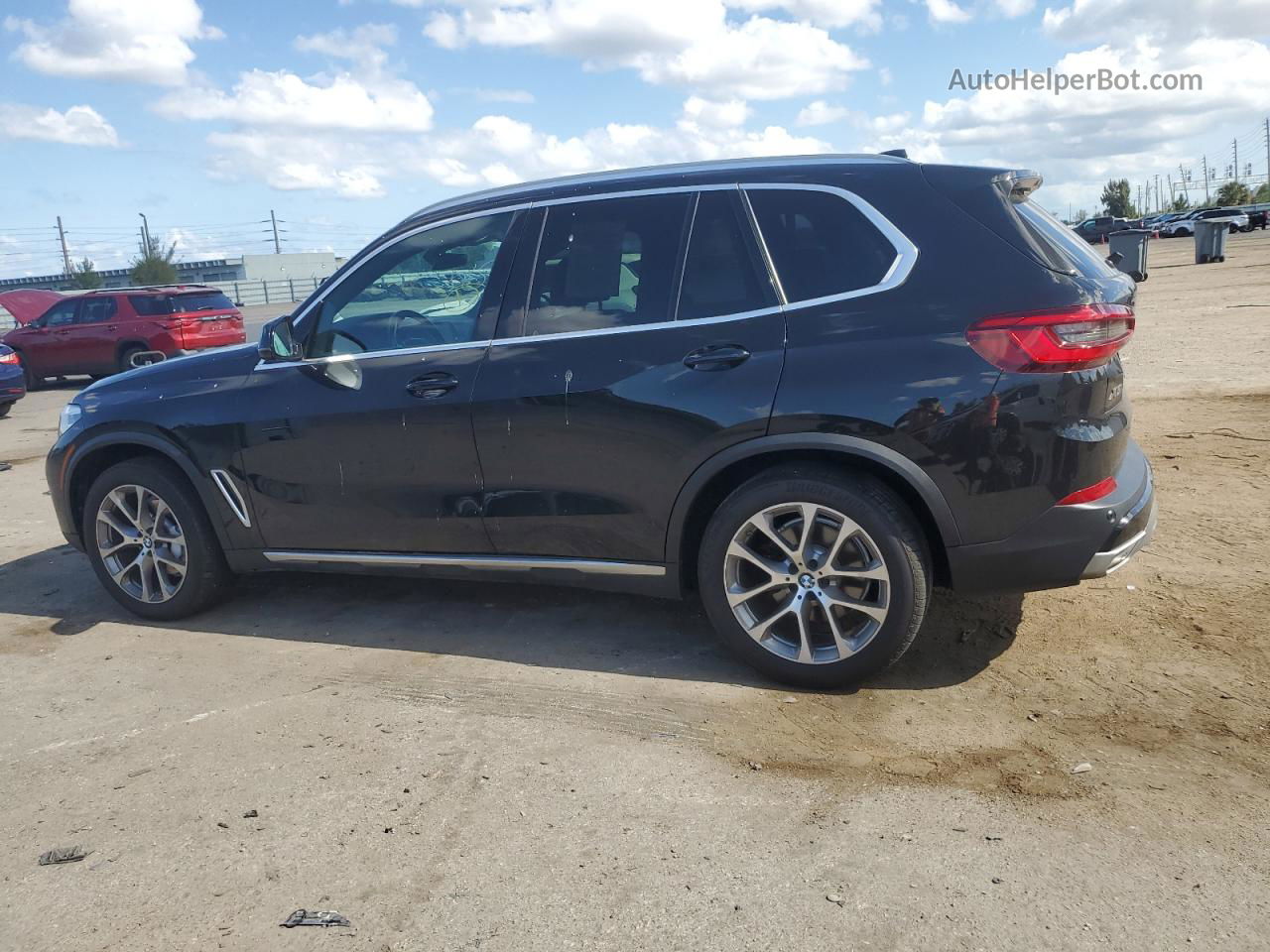 2019 Bmw X5 Xdrive40i Черный vin: 5UXCR6C55KLL26020