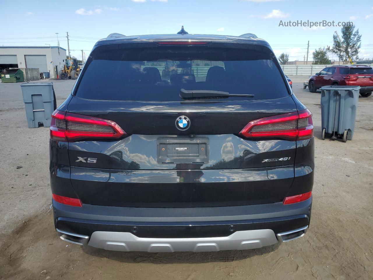 2019 Bmw X5 Xdrive40i Black vin: 5UXCR6C55KLL26020