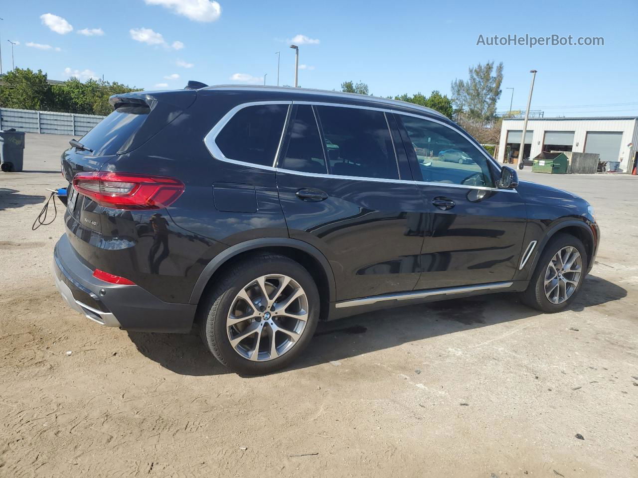 2019 Bmw X5 Xdrive40i Черный vin: 5UXCR6C55KLL26020