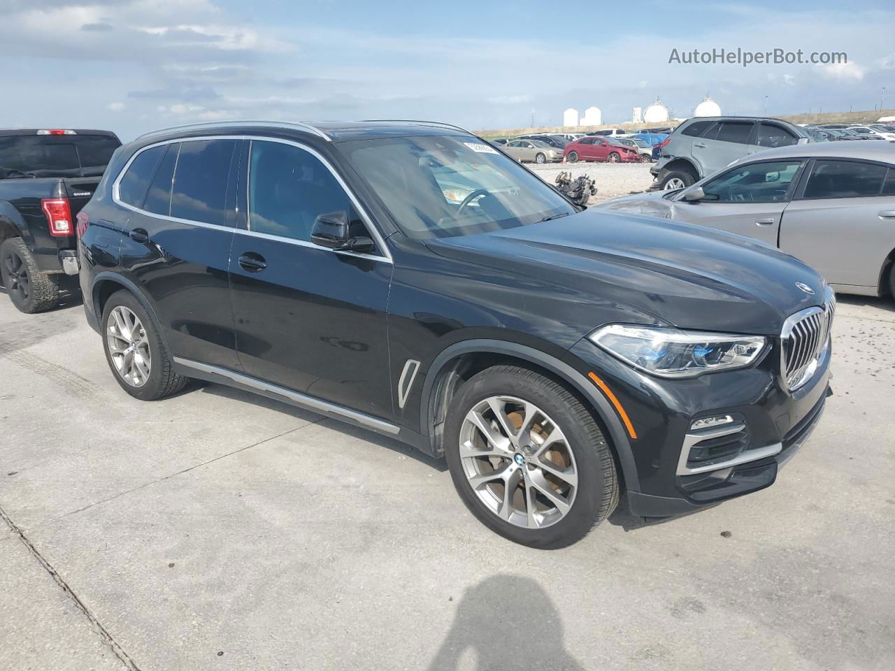 2019 Bmw X5 Xdrive40i Черный vin: 5UXCR6C55KLL34599