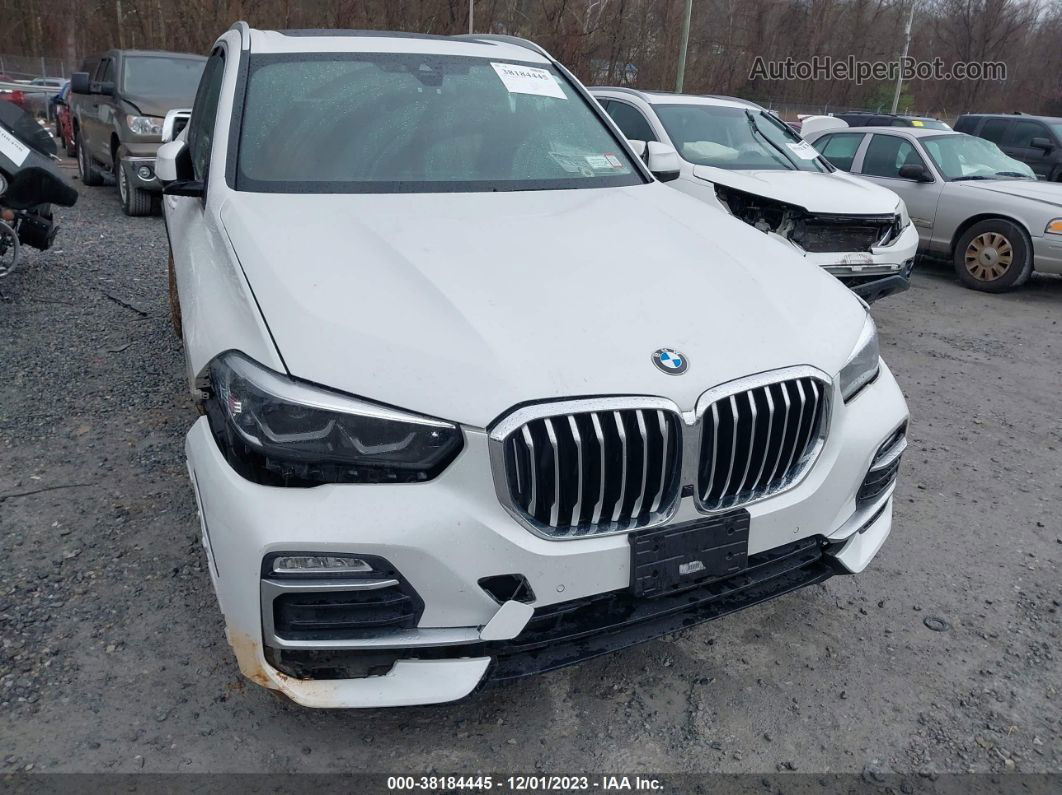 2019 Bmw X5 Xdrive40i Белый vin: 5UXCR6C55KLL61236