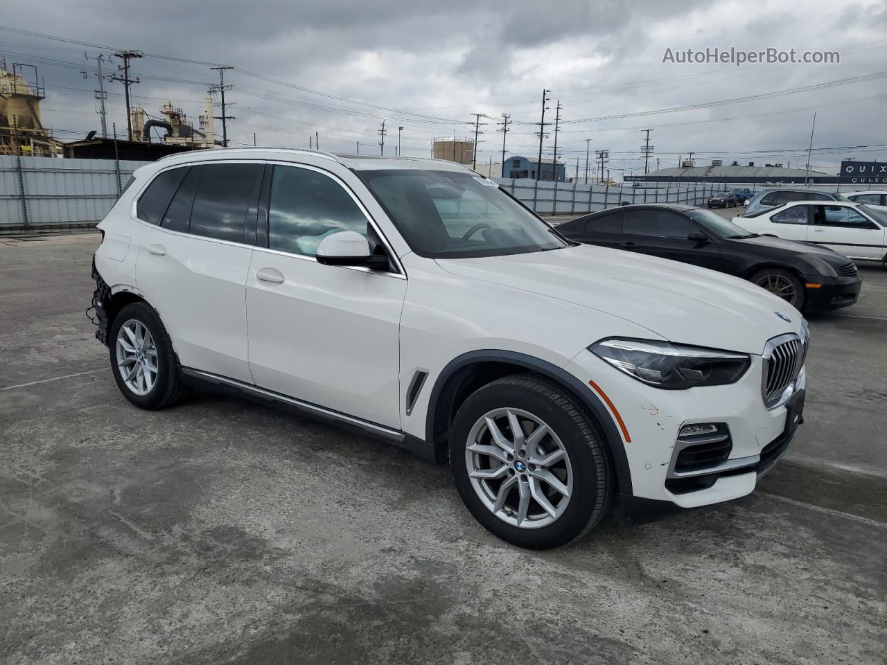 2019 Bmw X5 Xdrive40i White vin: 5UXCR6C55KLL62855