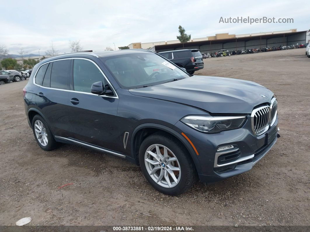 2019 Bmw X5 Xdrive40i Gray vin: 5UXCR6C56KLK85400