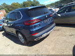 2019 Bmw X5 Xdrive40i Blue vin: 5UXCR6C56KLL01059