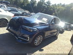 2019 Bmw X5 Xdrive40i Blue vin: 5UXCR6C56KLL01059