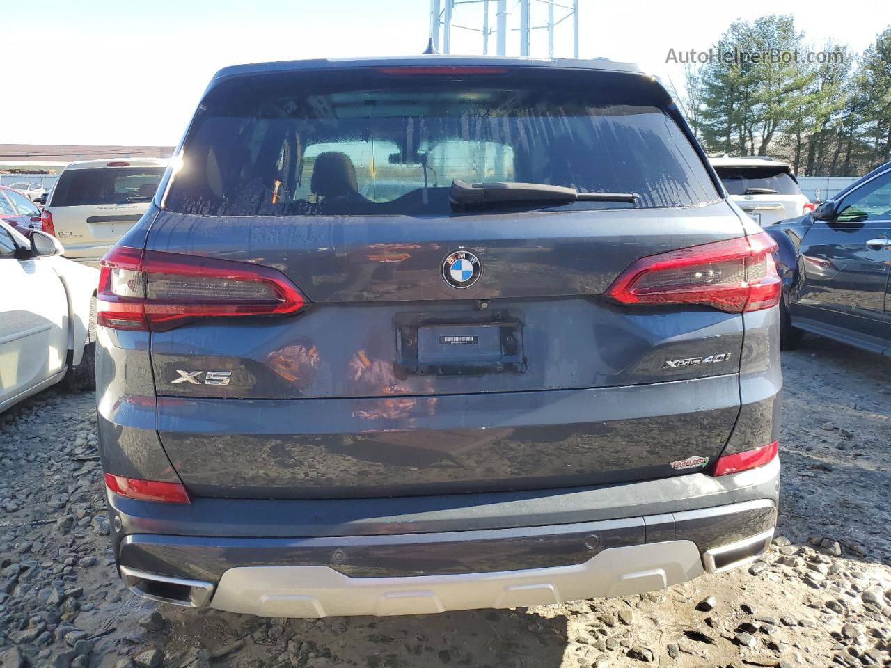 2019 Bmw X5 Xdrive40i Black vin: 5UXCR6C56KLL01112