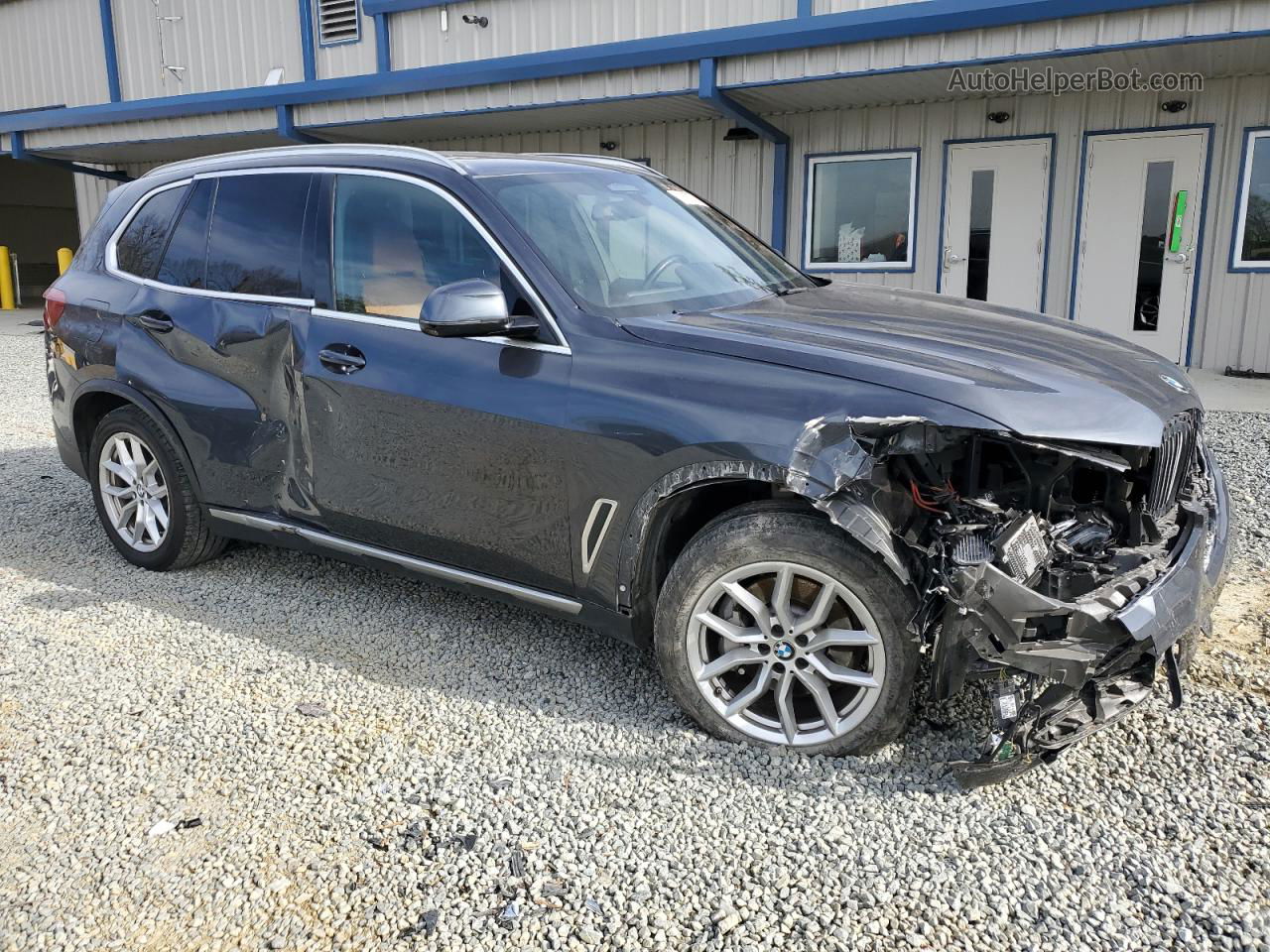 2019 Bmw X5 Xdrive40i Gray vin: 5UXCR6C56KLL04799