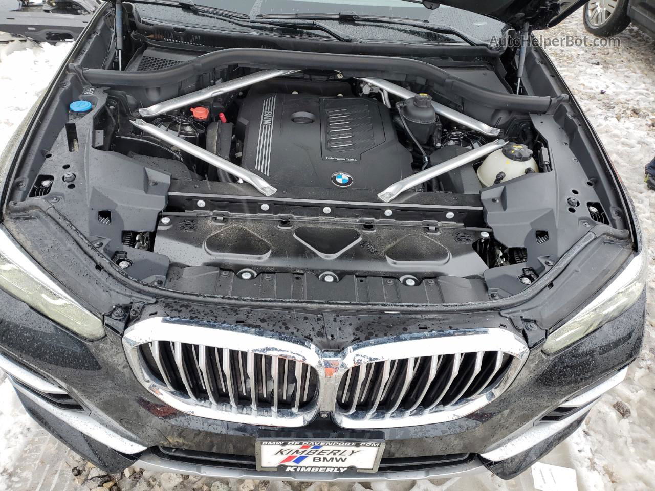 2019 Bmw X5 Xdrive40i Black vin: 5UXCR6C56KLL07153