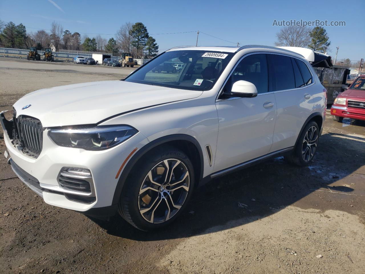 2019 Bmw X5 Xdrive40i White vin: 5UXCR6C56KLL25829