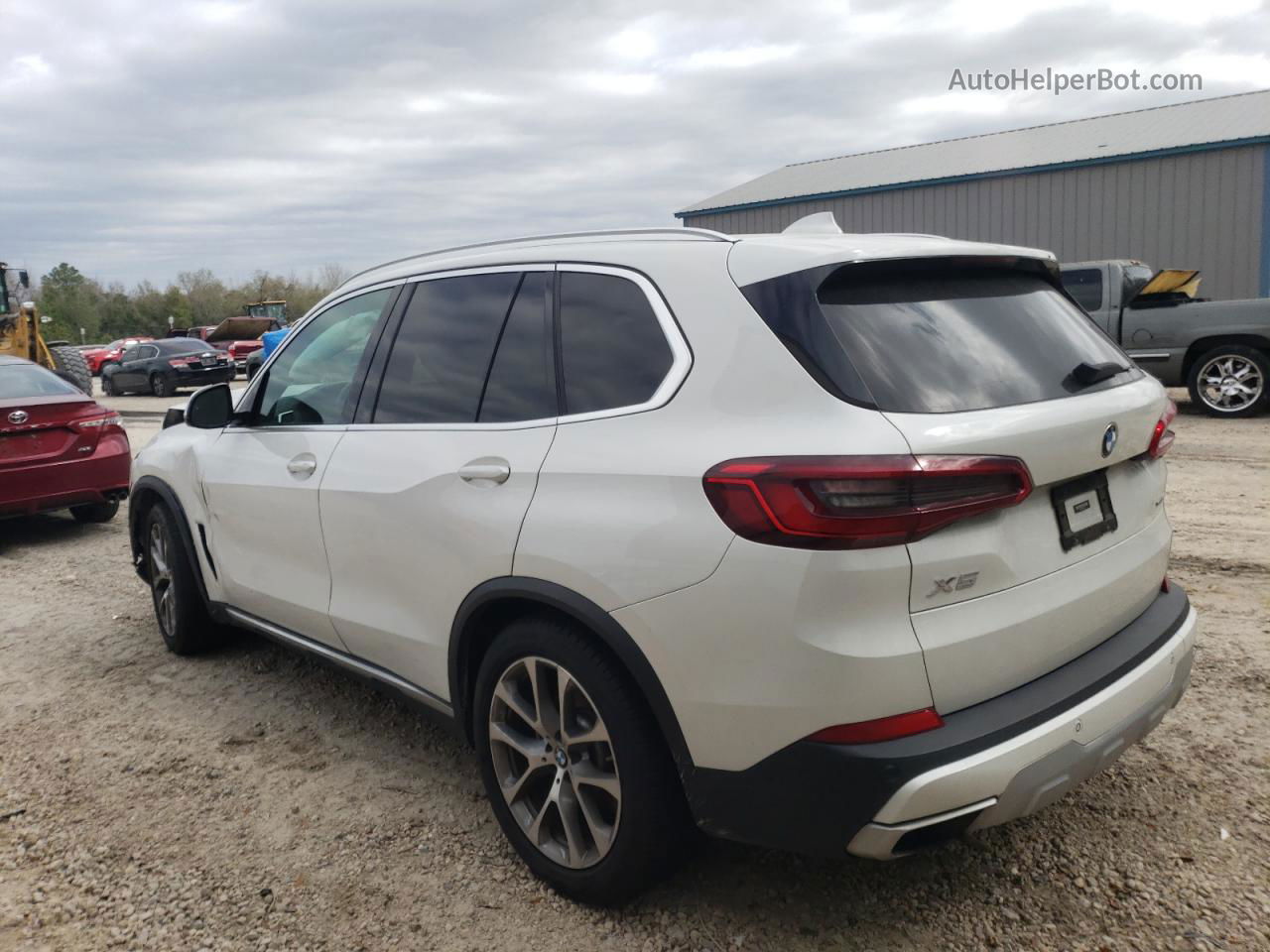 2019 Bmw X5 Xdrive40i White vin: 5UXCR6C56KLL25832