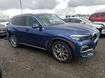 2019 Bmw X5 Xdrive40i Blue vin: 5UXCR6C56KLL39844