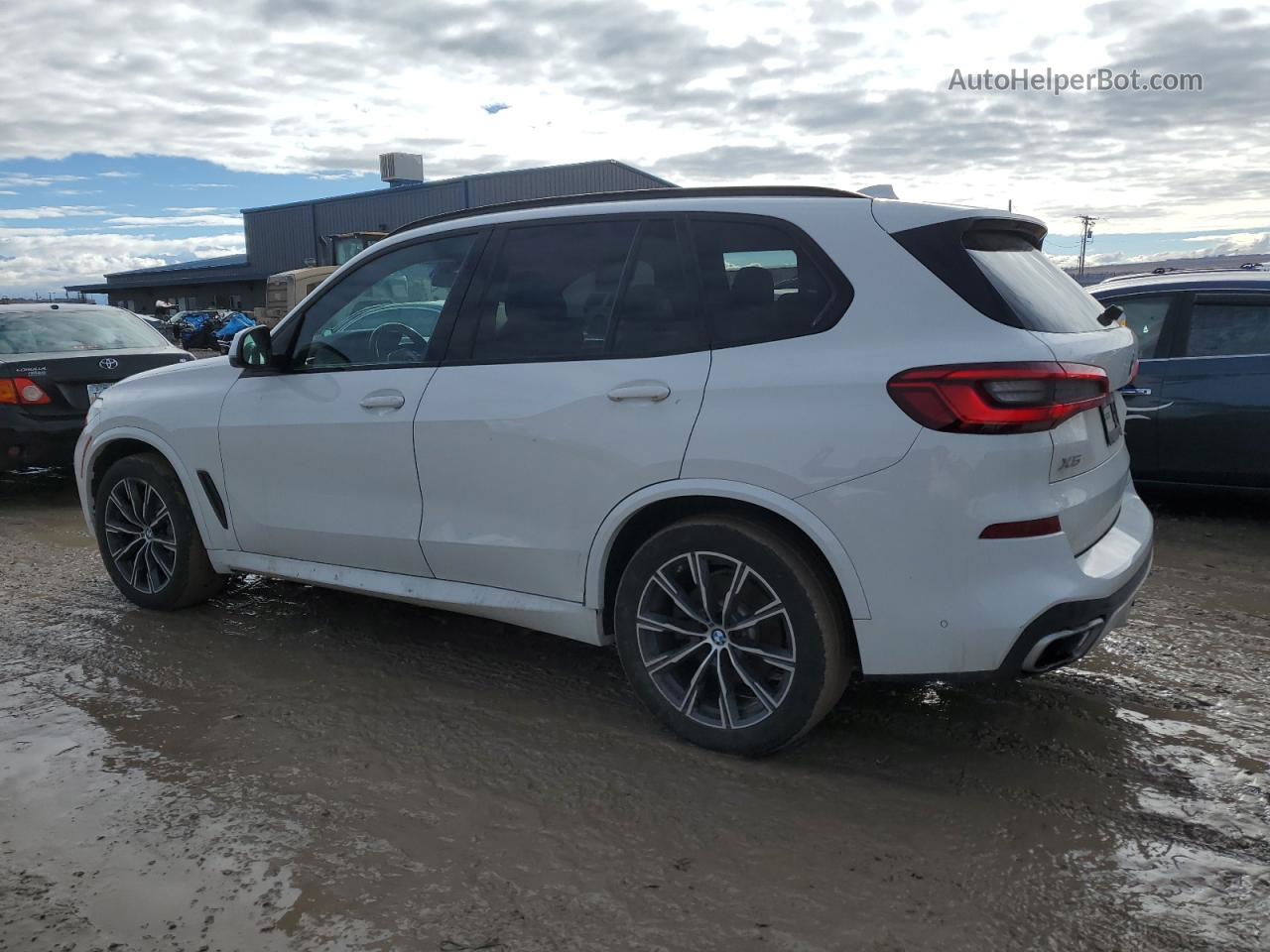 2019 Bmw X5 Xdrive40i White vin: 5UXCR6C56KLL40542