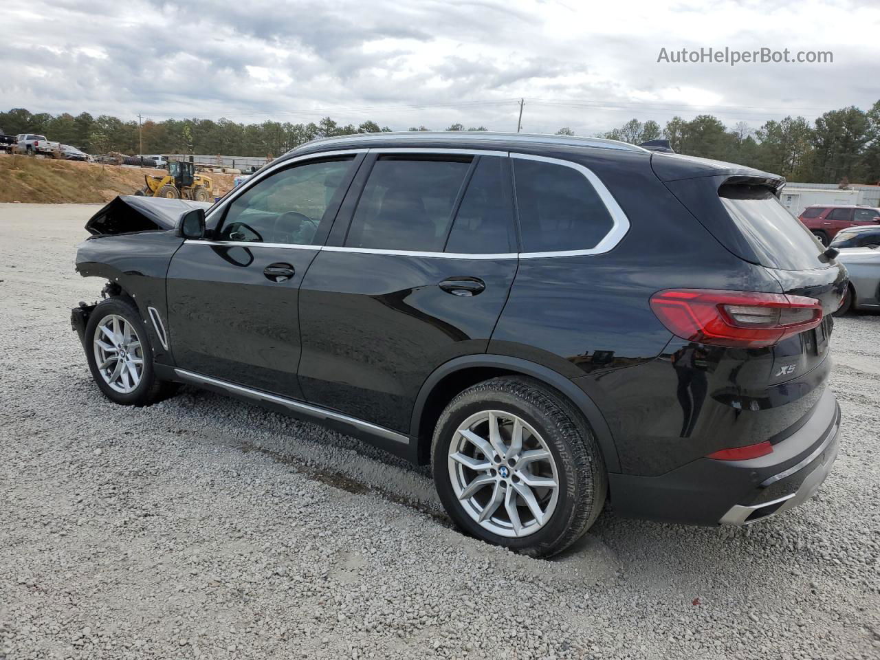 2019 Bmw X5 Xdrive40i Черный vin: 5UXCR6C56KLL52562