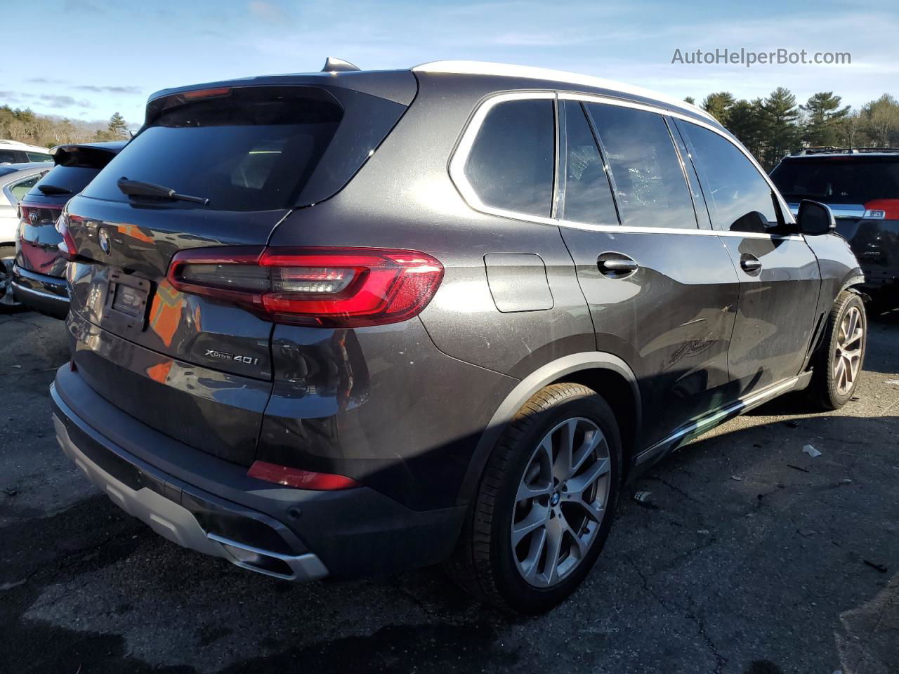 2019 Bmw X5 Xdrive40i Black vin: 5UXCR6C56KLL64744