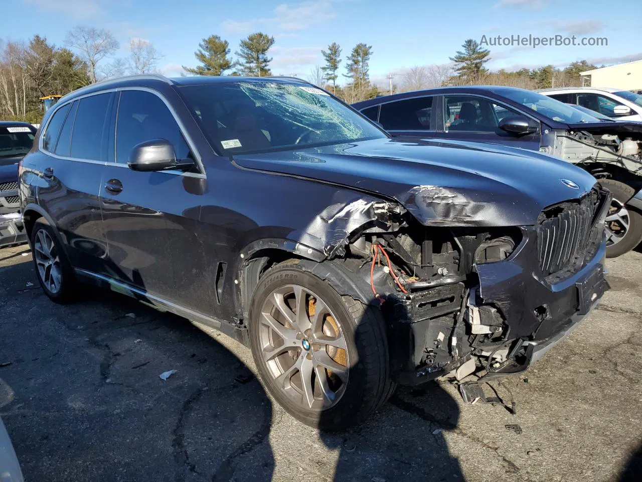 2019 Bmw X5 Xdrive40i Black vin: 5UXCR6C56KLL64744