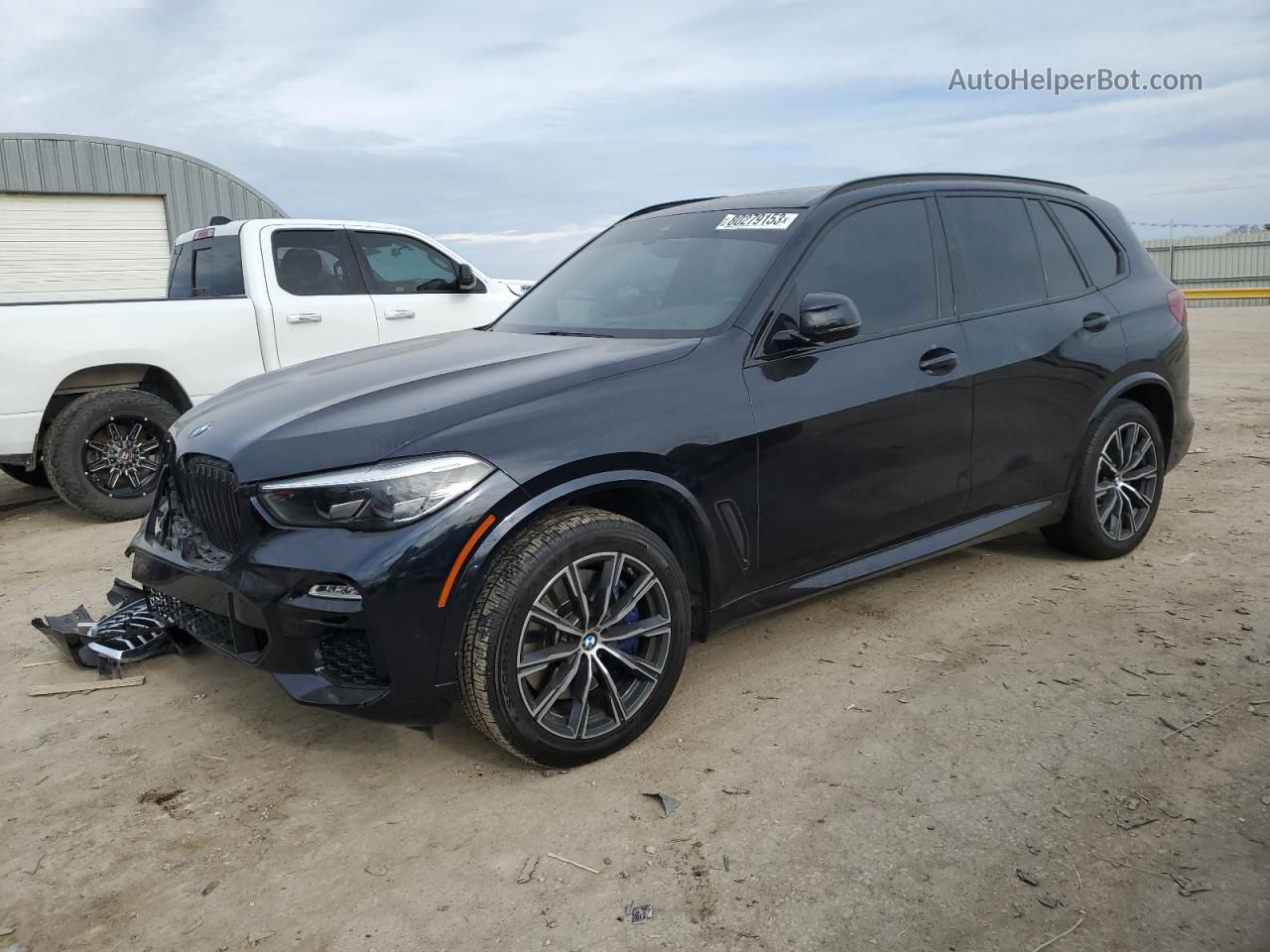 2019 Bmw X5 Xdrive40i Черный vin: 5UXCR6C57KLK81078