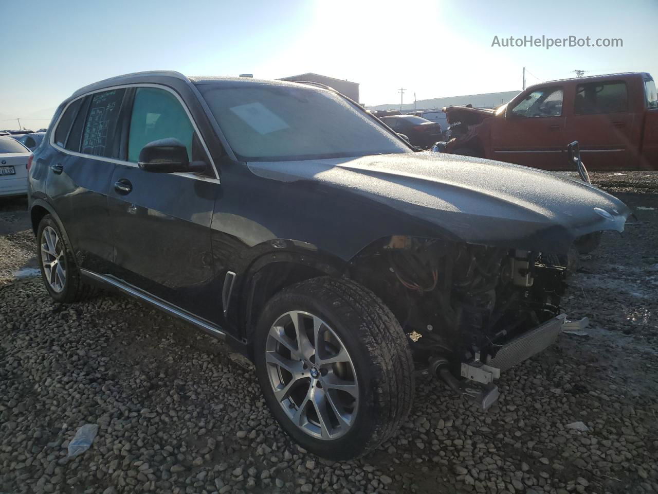 2019 Bmw X5 Xdrive40i Черный vin: 5UXCR6C57KLL03130