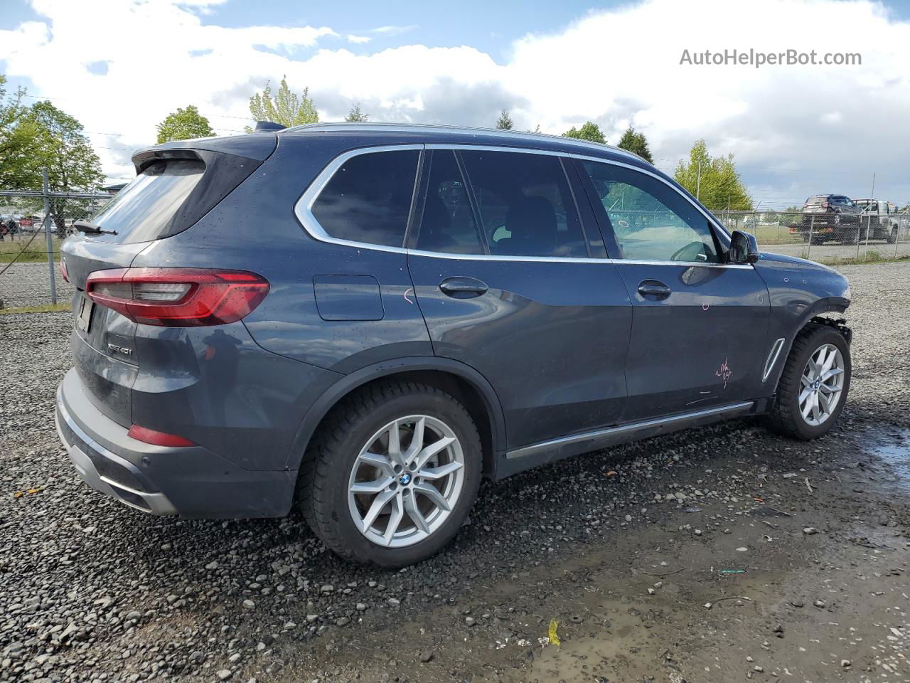 2019 Bmw X5 Xdrive40i Серый vin: 5UXCR6C57KLL04228